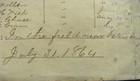 Civil War   Petersburg  39th Massachusetts Casualty Report