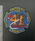 Ventura County Fire Department Patch - Squad 4 - Simi Valley    second To None 