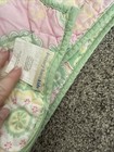 Pottery Barn Kids Girls Claudia Quilt Comforter Paisley Pink Toddler Crib Bed 