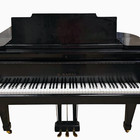 K  Kawai Kg-1c Baby Grand Piano     Ebony Black     Serial No  550572  1972 