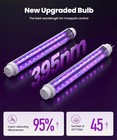 Bug Zapper Indoor Outdoor  4200v  6 5ft Cord  Replaceable Lamp