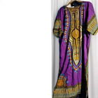 New Dashiki African  Women Traditional Dress Long Caftan M l Size