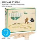 Wooden Train Track Set   Kids Games   Compatible With Toy Train Brands   Smal   