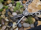 Victorian Era Plated Grape Scissors