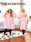 Oversized Hoodie Blanket  Wearable Blanket Sweatshirt  Ultra Soft Sherpa Fleece