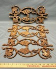 Antique Architectural Ornamental Cast Iron Panels  quantity 3 