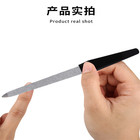 Metal Nail File Diamond Dusted Coarse Nail Files Manicure Pedicure Tool 3 Piece