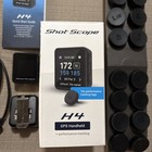 Shot Scope H4 Golf Gps With Shot Tracking - Includes Club Tags   Charger 