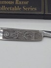 Vintage Masonic Freemason Straight Razor 7 8  Never Used  Original Box