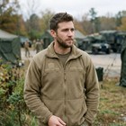 Vintage Us Army Gen Iii Fleece Jacket  Coyote Tan Polartec Ecwcs Good - Fit Long
