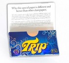 Eight Packs Trip 2 Clear Cellulose 1 1 4 Cigarette Rolling Papers 50 Count Pack
