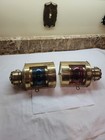 Port   Starboard Lanterns  Nautical Lamps  Brass Finish  Ship Lights Nice 