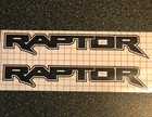 2x Raptor Vinyl Decal Sticker Decal 36  X 6    24  X 4  And 12  X 2  Colors