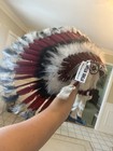 Buffalo Hogan Native American War Bonnet Headdress Navajo Cheyenne Buffy Sam