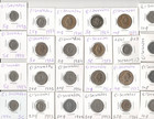 Old Coins From El Salvador Different Dates 5 10 25 cents