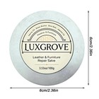 Luxgrove  wood Finish Restorer 100g Portable Cleaner Cream With Brush