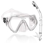 Professional Snorkeling Snorkel Diving Scuba Package Set With Anti-fog Coated