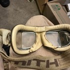 Halycon Bs 4110 Aviation Goggles Eyewear Black Adjustable Strap Made In England