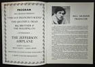 Jefferson Airplane  Grateful Dead  Janis Joplin Hollywood Bowl Program  1967 