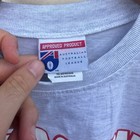 Melbourne Demons Centenary Of Afl Vintage Grey Deadstock T-shirt