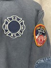 Vintage 60s 70s Fdny Rubin Brothers Job Shirt Union Made Chicago S