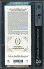 Deshaun Watson Signed 2017 National Championship Game Silver Ticket Clemson