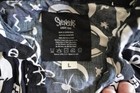 Spencer s Gothic Skull Cat All Seeing Eye Cropped Button Down Shirt Large