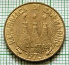 San Marino 1975 20 Lire  Bird Feeding Its Nestlings  Fao Series  Unc Km  44