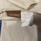 Dwell Baby Crib Bed Skirt Dust Ruffle Natural Cream Off White Tailored Cotton