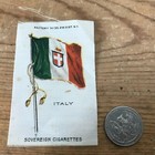 Vintage 1900s Antique Sovereign Cigarettes Tobacco Silk Italian Flag Italy
