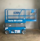 2017 Genie Gs-1930 Scissor Lift - Boom Lift - New Steer Tires batteries  397 Hrs