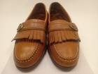Vintage Cole Haan Monk Strap Kiltie Moc Toe Loafers Men s Size 10 Made In Usa