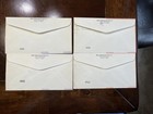 4 Event Covers - The American Passenger Train 1971 Carried  on Board   Last Day