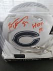 Brian Urlacher Signed Chicago Bears Mini Helmet Auto Authenticated Hof