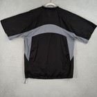 Rawlings Half-zip Pullover Mens Medium Short Sleeve Windbreaker Baseball Bp