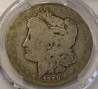 1889 Cc Morgan Dollar Pcgs Ag03 Gold Shield Holder