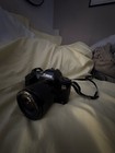 Canon Eos Rebel 35mm Film Camera W  35-80mm  Lens  Strap   Kodak Batteries