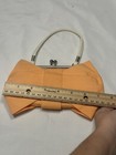 The Childrens Place Girls Peach Bow Purse Clutch