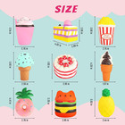 Slow Rising Jumbo Squishies Toys Set - 9 Pack Soft Kawaii Squishy Hamburger P   