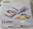 Canon Selphy Cp1500 Wireless Compact Photo Printer  black  With Paper   Cartridg