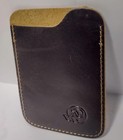 Genuine Leather Slim Wallet Card Holder     Minimalist Credit Card Sleeve For Men