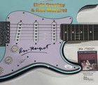 Ann-margret Signed Custom Electric Guitar Elvis Presley Viva Las Vegas Jsa Coa
