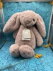 Jellycat Bashful Luxe Rosa Bunny 20-inch Stuffed Animal Plush Nwt And Dust Bag