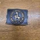Vintage Custer Battlefield Historical Belt Buckle  1992 Number 260 500