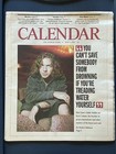 Eddie Vedder Pearl Jam 1994 Los Angeles Times Calendar Entertainment Section Vgc