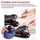 Electric Commercial Can Opener Smooth Edge Stainless Steel Hands-free Automatic