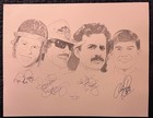 Lee Richard Kyle Adam Petty Nascar Limited Edition Art Photo Print 12 Of 100