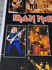 Huge Vintage Original 1984 Iron Maiden Poster 40 x60   30-43