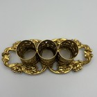 Vintage Matson Stylebuilt Gold Filligree Vanity Lipstick Holder