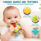 Baby Montessori Teething Toys For 0-6 6-12 Months Bpa Free Sensory Toys For Baby